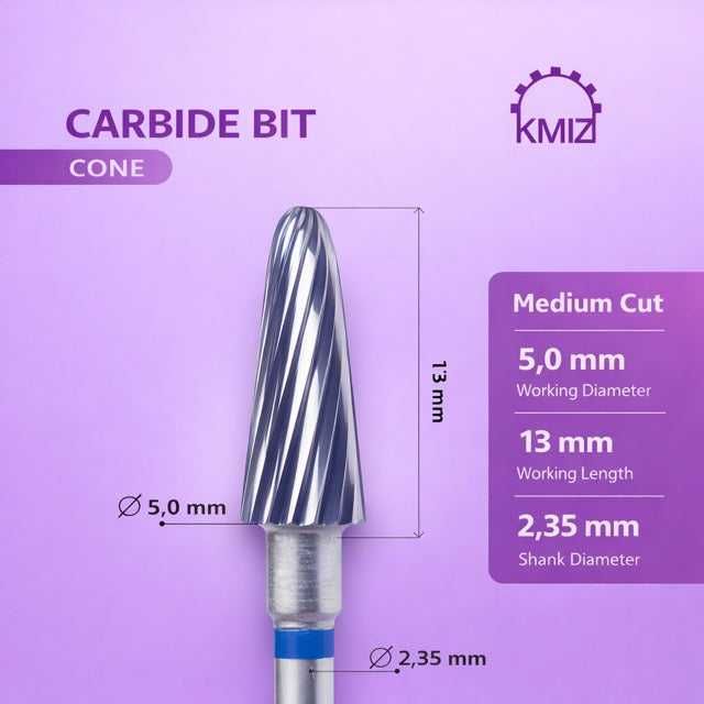Carbide Nail Blue Cone Bit KMIZ 060-M TBC L13