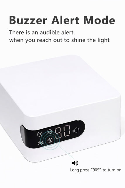 Professional Cordless UV LED Nail Lamp 45 Beads Smart Sensor LCD Display Fast Gel Curing
