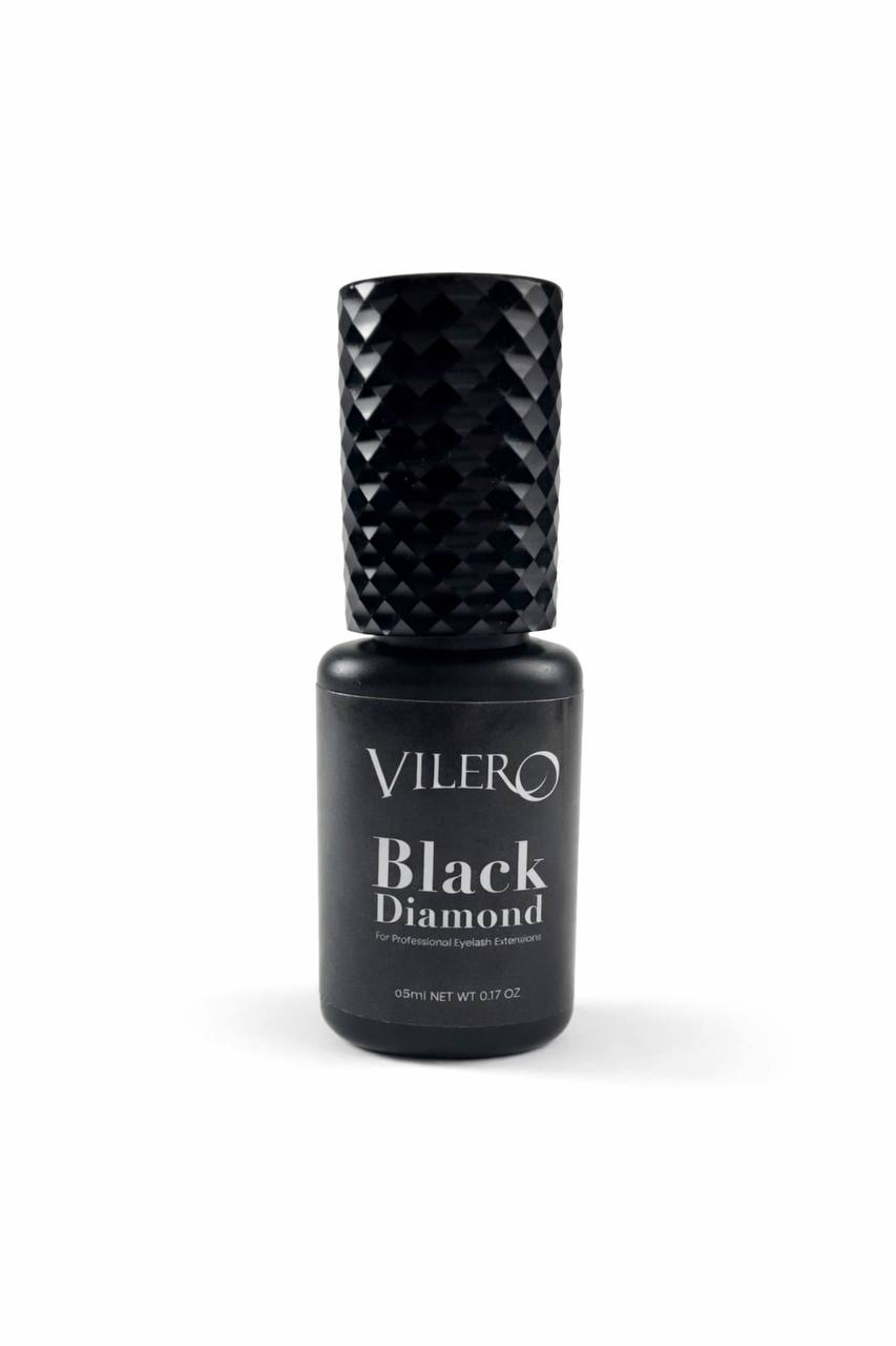 VILERO Black Diamond Eyelash Extension Glue | 2ml & 5 ml