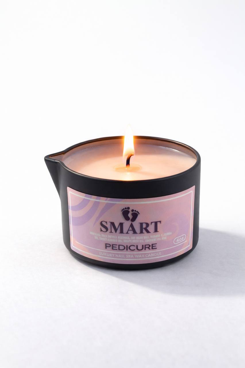 Smart Pedicure Luxury Spa Wax Candle