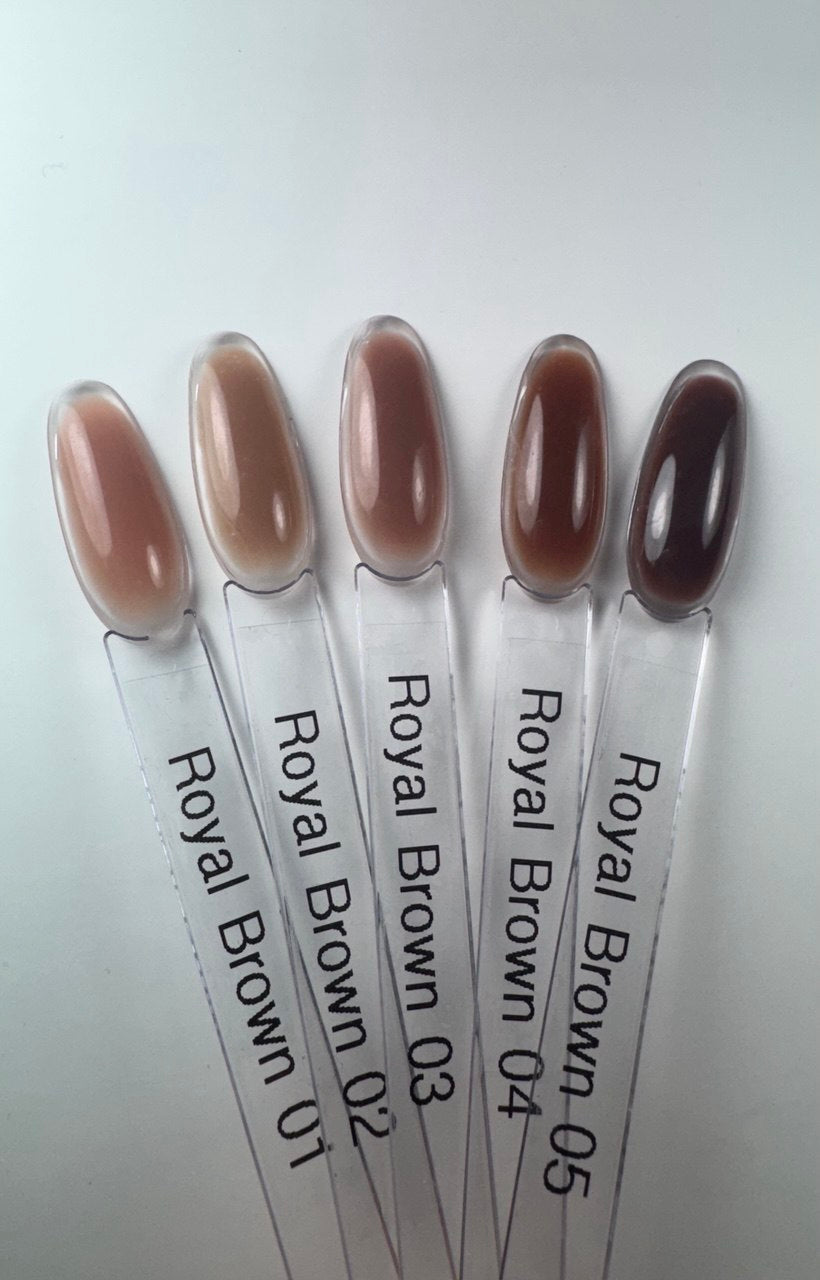 Nailzy Builder Gel Royal Brown 30 ml HEMA and TPO Free