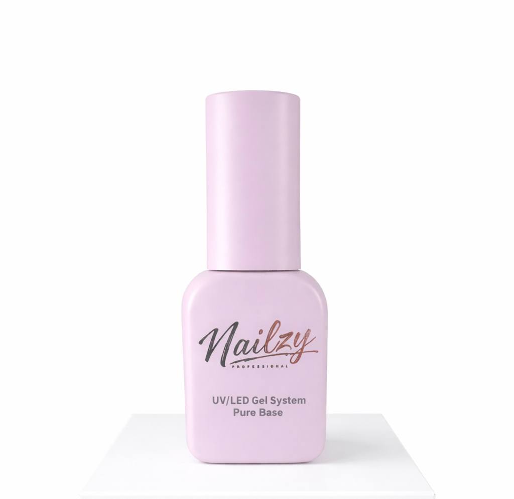 Nailzy Pure Base UV/LED Gel System, HEMA and TPO Free, 10 ml